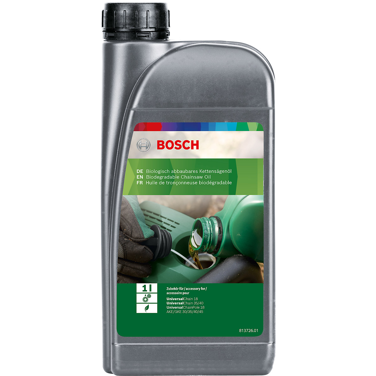 Bosch Kettensägen-Haftöl, 1 Liter, Systemzubehör