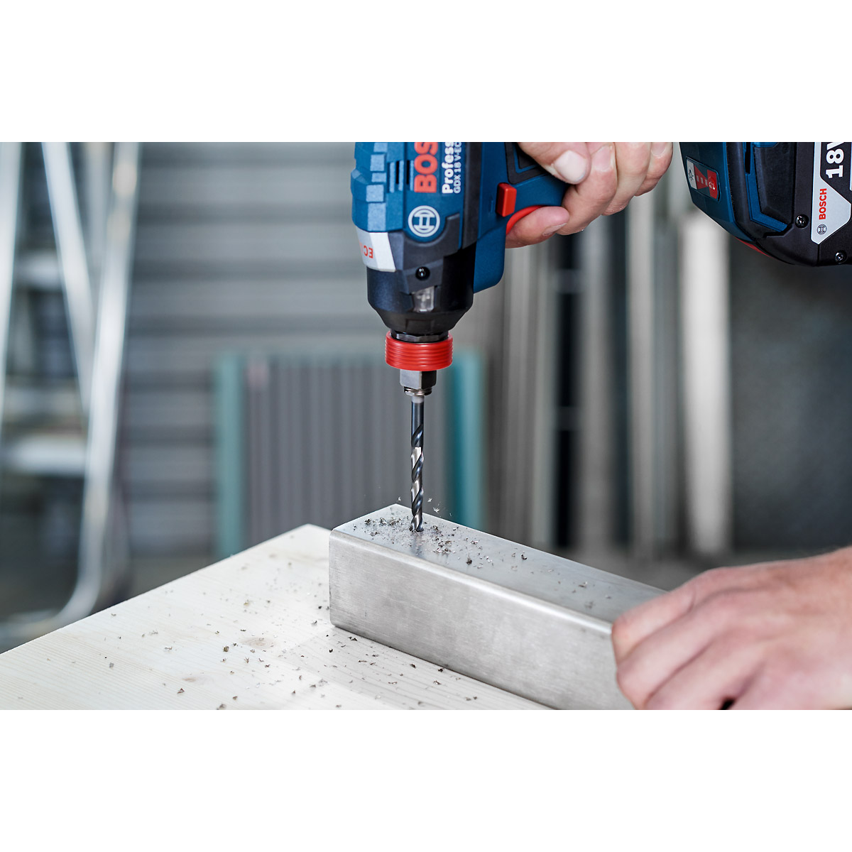 Bosch HSS Spiralbohrer Impact Control mit Sechskantschaft
