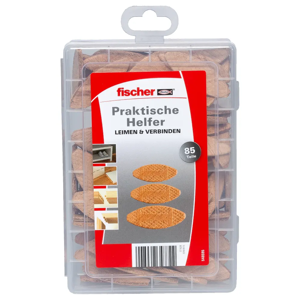 Fischer Dübelsortiment EasyDIY Box Flachdübel (85)