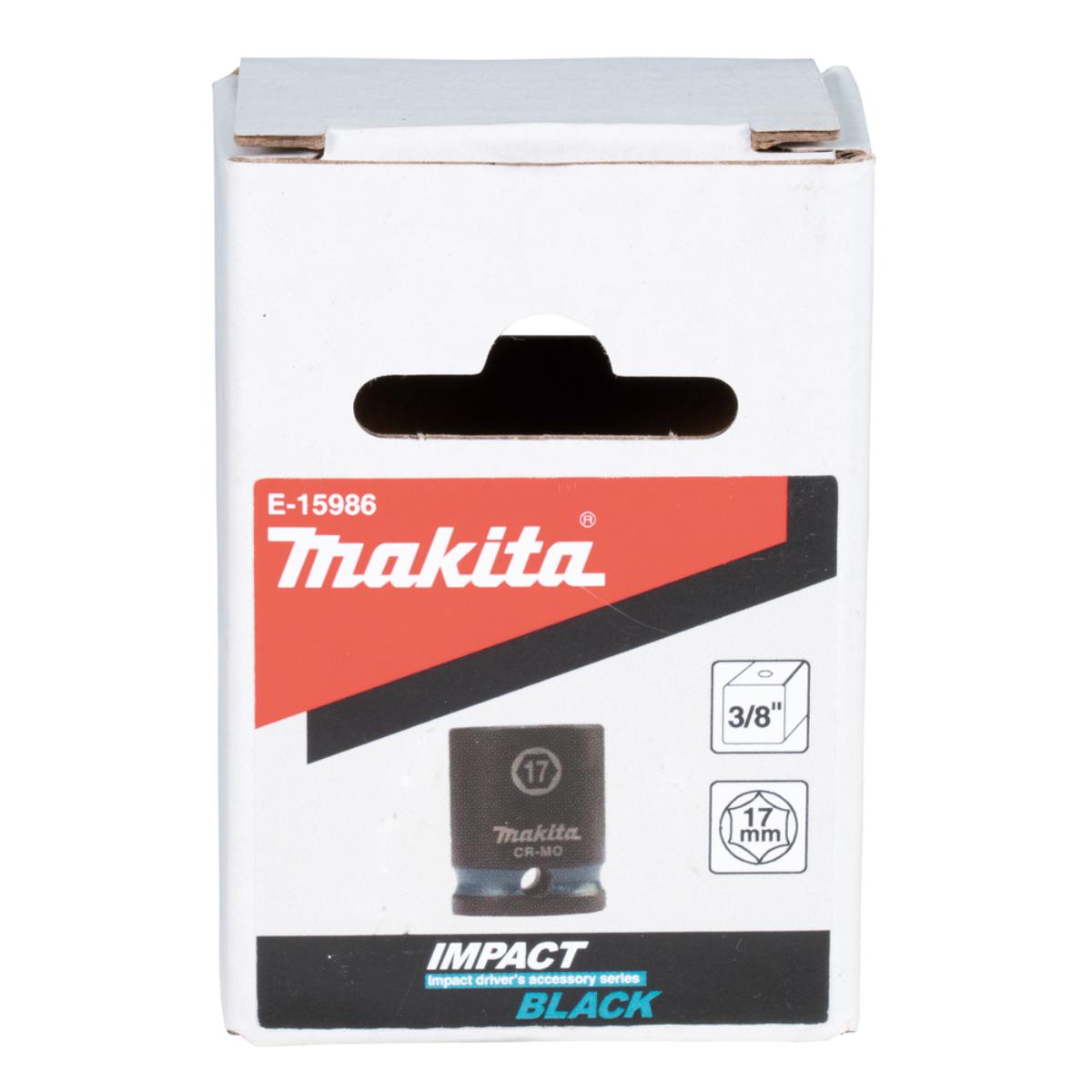 Makita Schlagnuss 3/8 Zoll kurz Impact Black