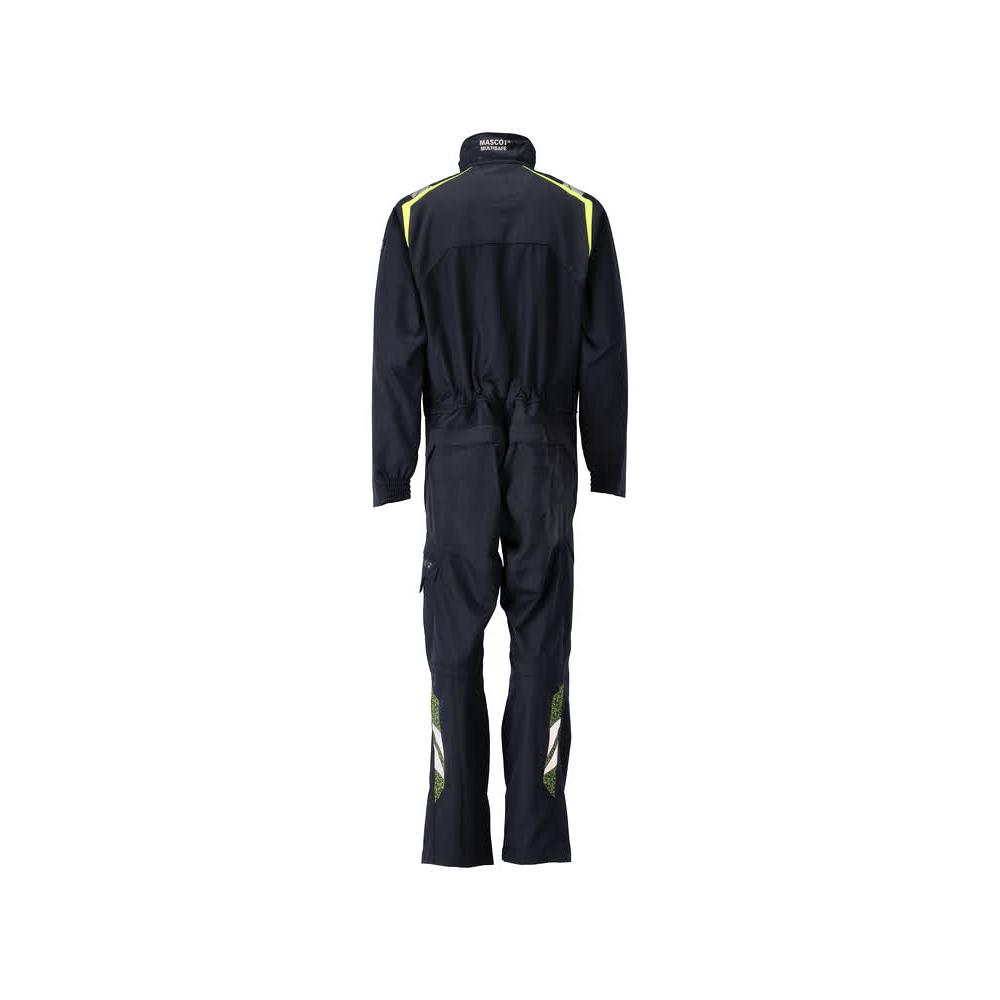 MASCOT Overall mit Knietaschen ACCELERATE MULTISAFE|Farbe:Schwarzblau / Hi-vis Gelb