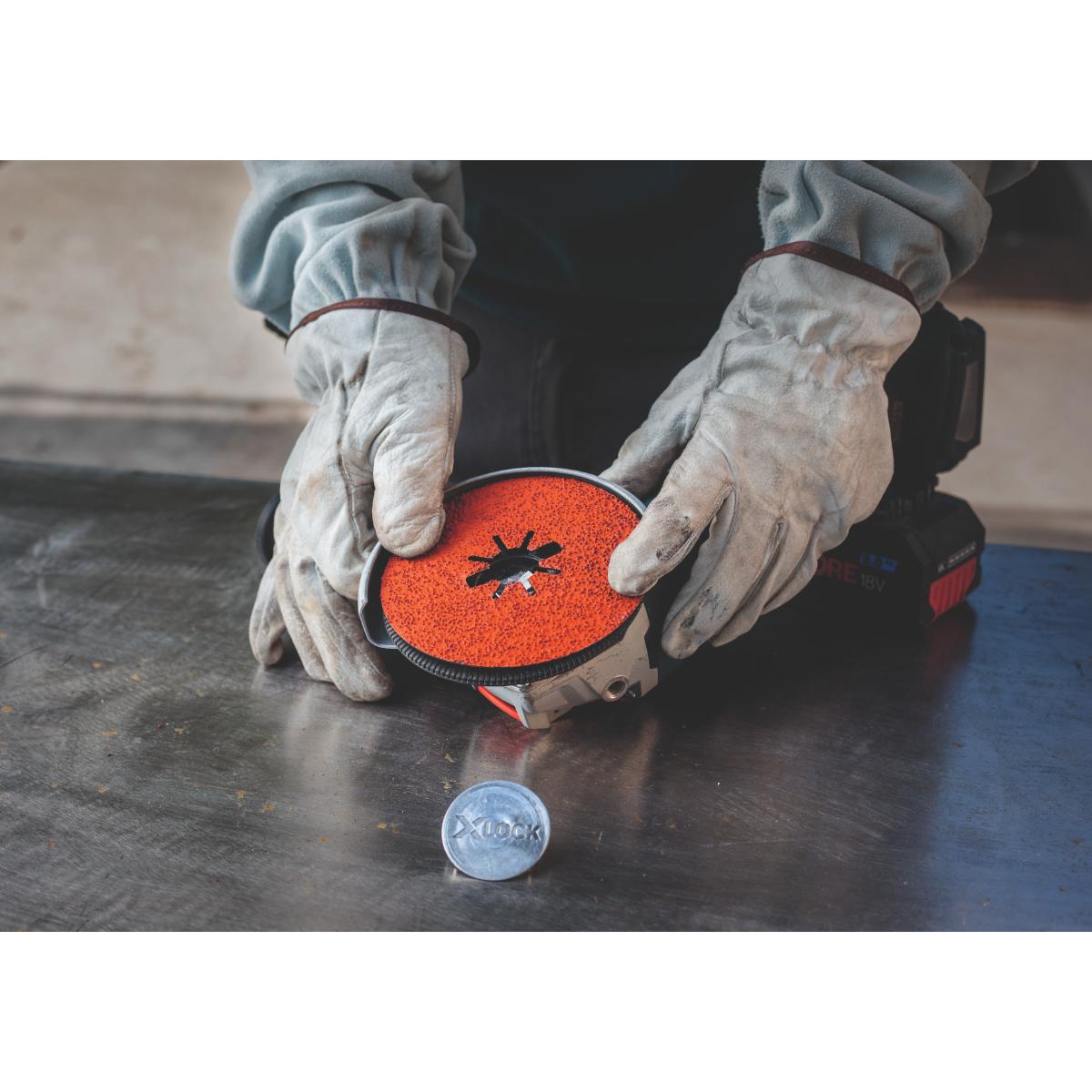 Bosch EXPERT R782 Prisma Ceramic Fiberscheibe, 180 mm, 22,23 mm, K 60, 25 Stk.