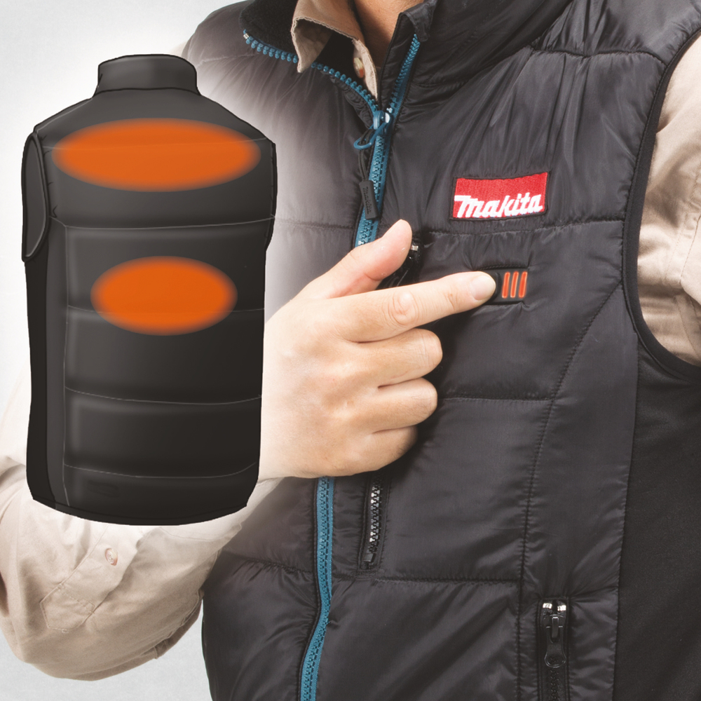 Makita Akku-Thermoweste  - DCV200ZXL