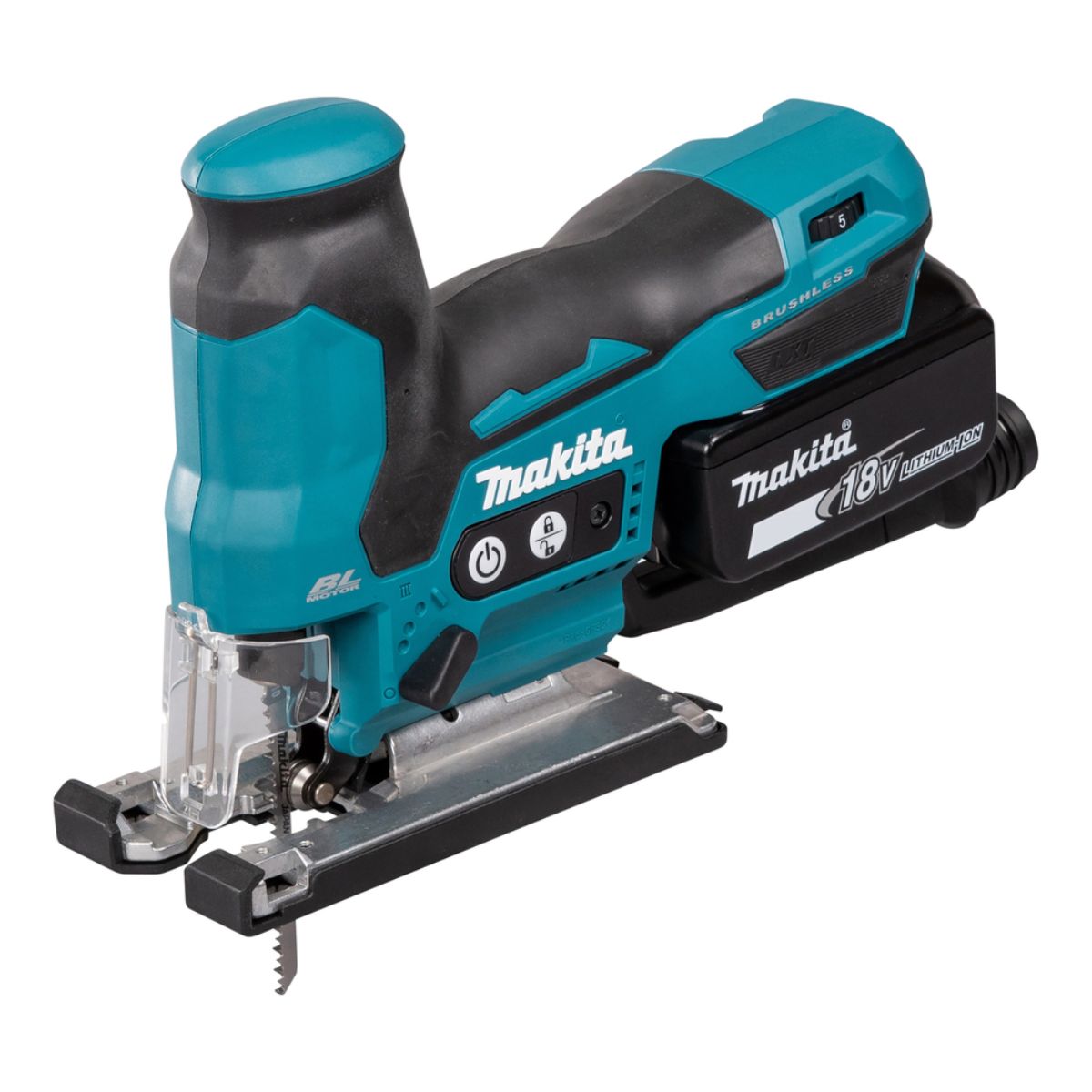 Makita Akku-Pendelhubstichsäge LXT 18V / 3,0 Ah 1x Akku + Ladegerät im MAKPAC DJV185RF1J